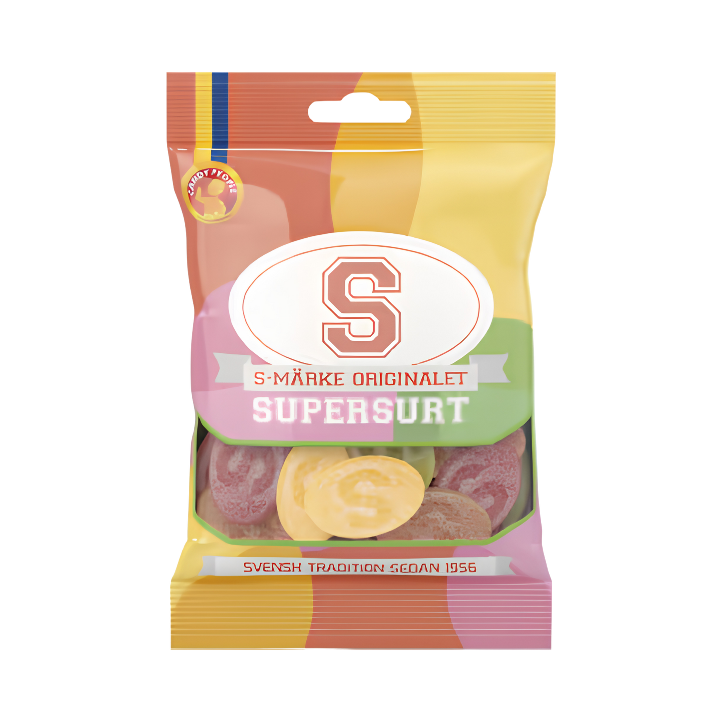 Supersurt S-märke 80g
