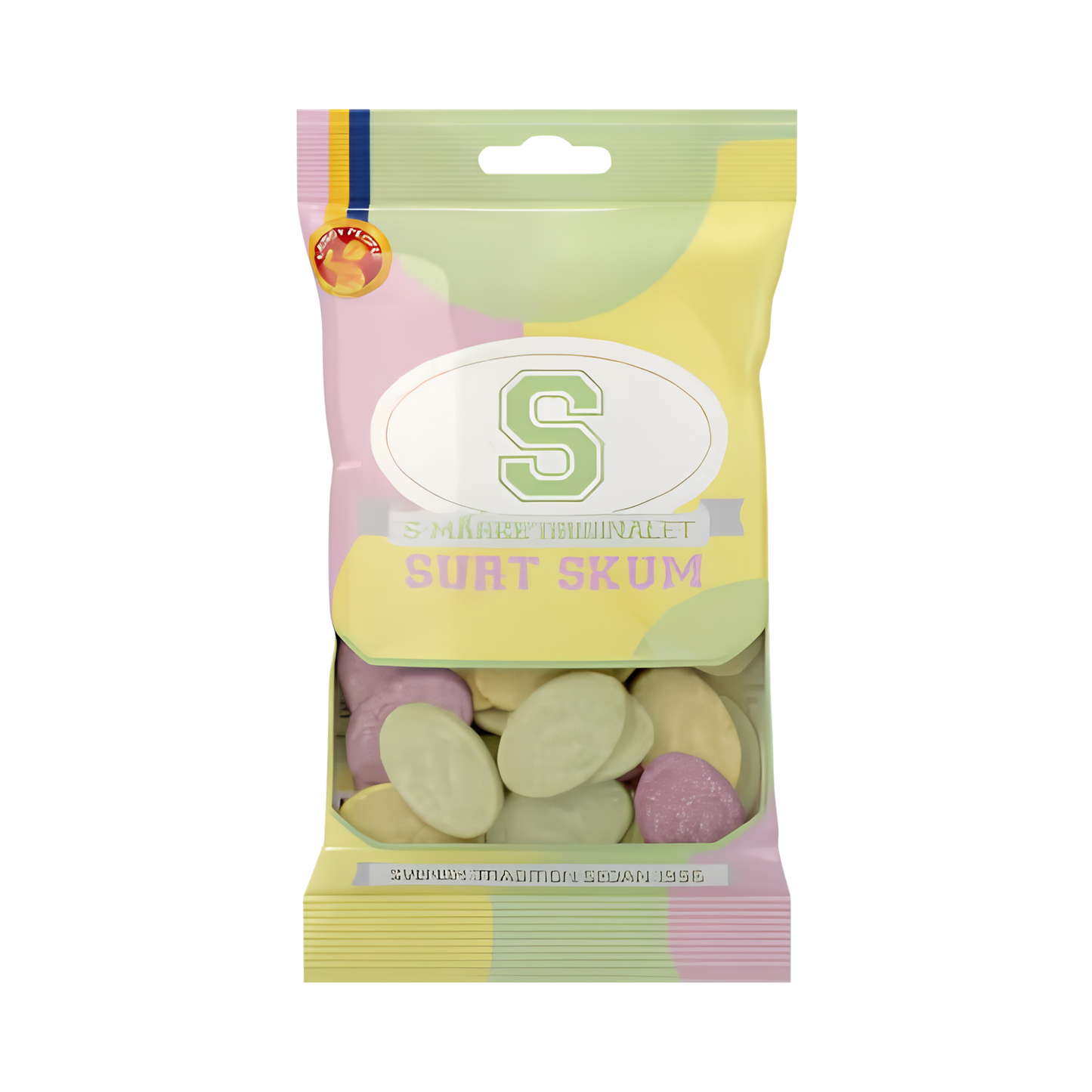Surt Skum S-märke 70g